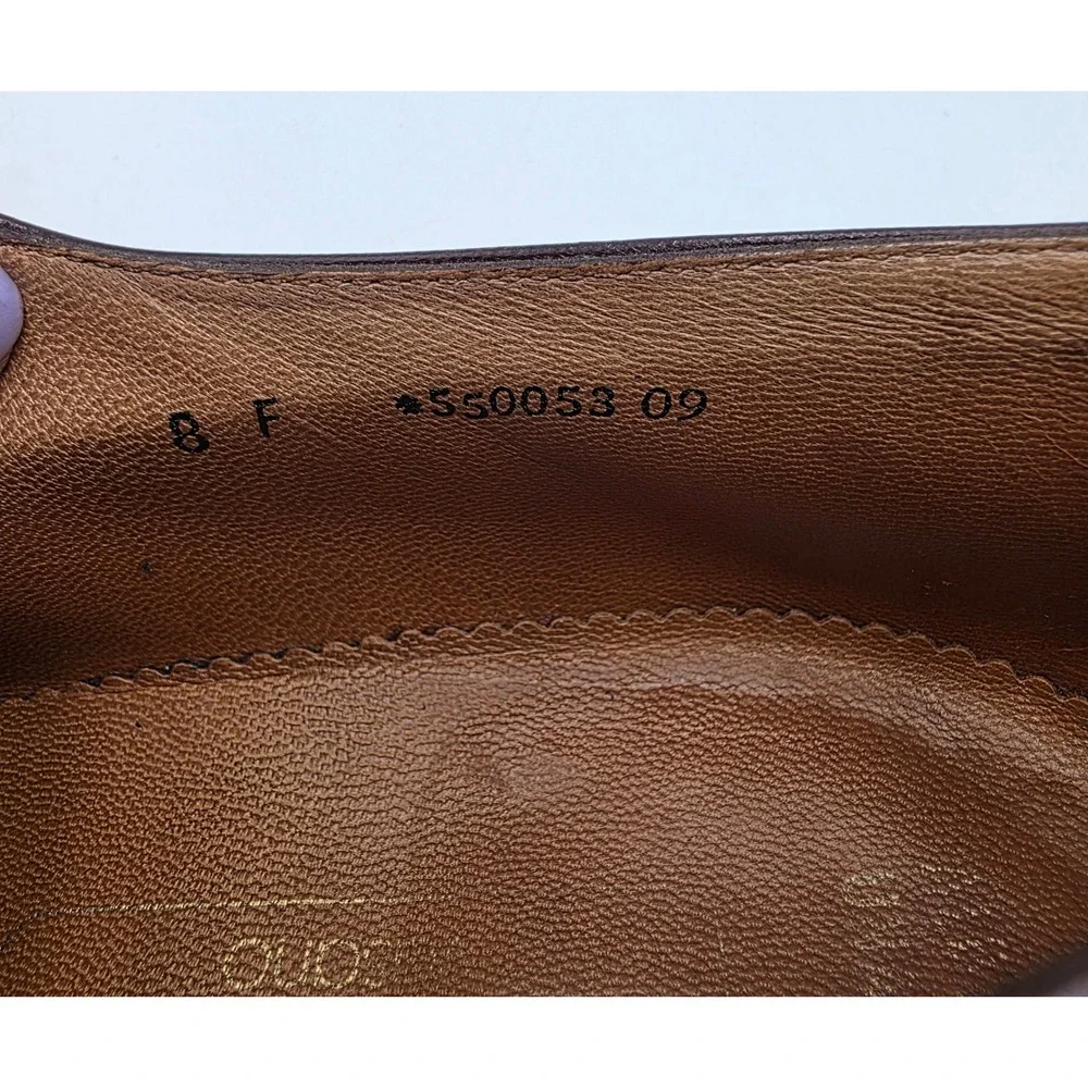 Bally Suisse Vasano Albano Men's Burgundy Leather Cap Toe Derby Shoes Size 8 F